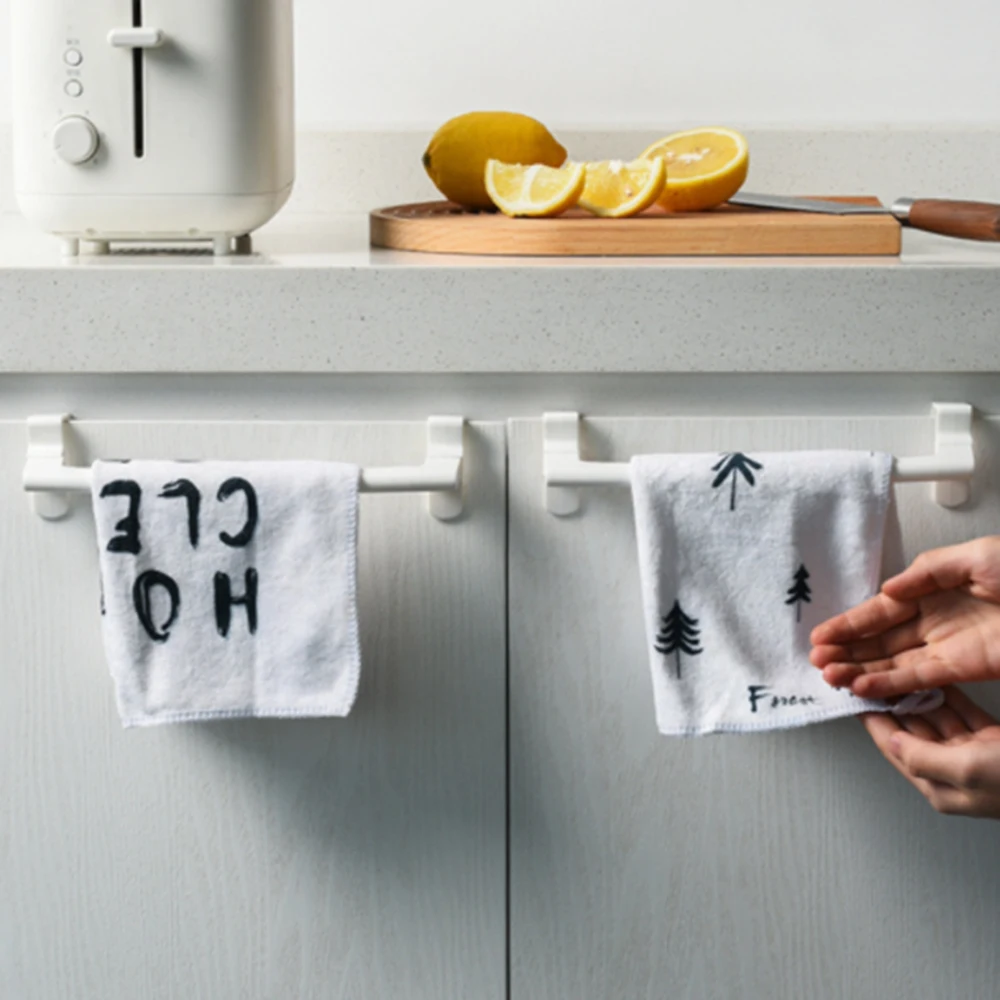 Plastic Towel Racks Over Kitchen Cabinet Door Towel Hanger Bar Hanging Holder Bathroom Shelf Rack Home Organizer White
Plastic Towel Racks Over Kitchen Cabinet Door Towel Hanger Bar Hanging Holder Bathroom Shelf Rack Home Organizer White
