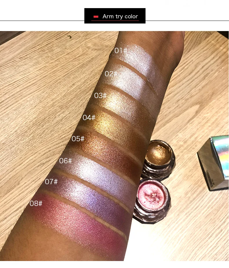 Желе лицо тела хайлайтер Русалка-тени для век
Желе лицо тела хайлайтер Русалка-тени для век