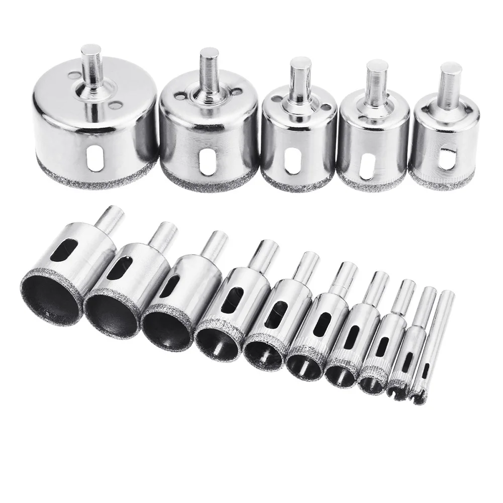 15pcs/set Ceramic Flower Pots Hole Drilling Bit Set Hole Drill Bit Kit for Ceramic Diamond Glass Marble 6-50mm C44
15pcs/set Ceramic Flower Pots Hole Drilling Bit Set Hole Drill Bit Kit for Ceramic Diamond Glass Marble 6-50mm C44