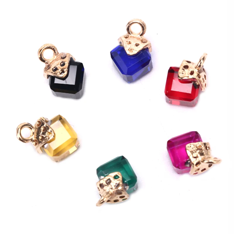 10PCS New Design Geometric Crystal Beads Bracelet Pendant Jewelry Findings DIY Crafts Handmade Supplies For Jewelry Accessories
10PCS New Design Geometric Crystal Beads Bracelet Pendant Jewelry Findings DIY Crafts Handmade Supplies For Jewelry Accessories