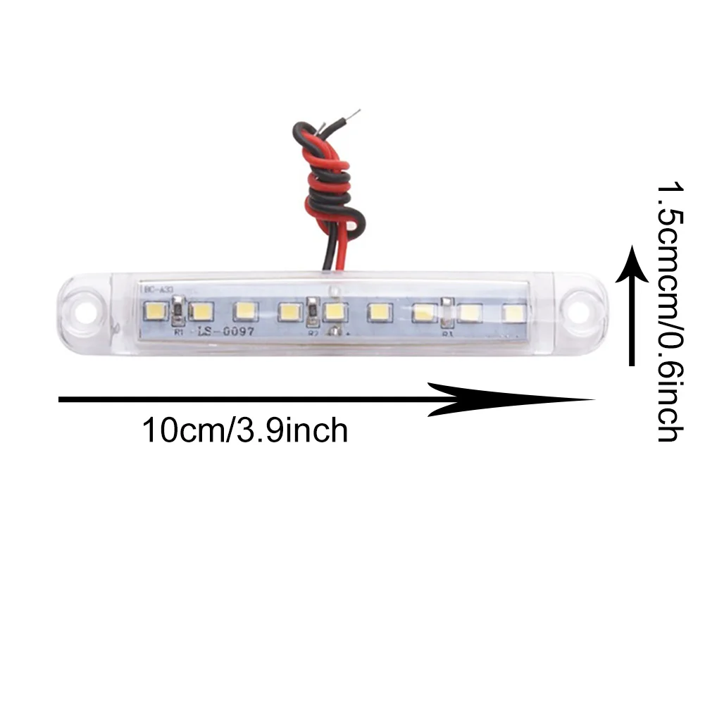 2Pcs 9-LED Auto Car Waterproof Side Marker Light Truck Trailer Warning Lamp Car Light Accessories
2Pcs 9-LED Auto Car Waterproof Side Marker Light Truck Trailer Warning Lamp Car Light Accessories