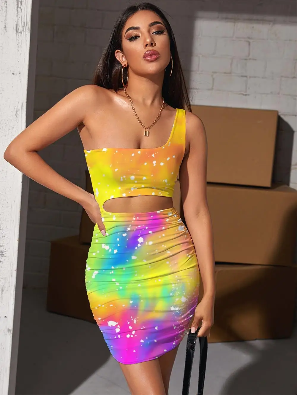 Giyu Brand Tie Dye Dresses Women Gradient 3d Print Colorful Bodycon Dress Harajuku Vestido Sexy Womens Clothing Plus Size Short
Giyu Brand Tie Dye Dresses Women Gradient 3d Print Colorful Bodycon Dress Harajuku Vestido Sexy Womens Clothing Plus Size Short