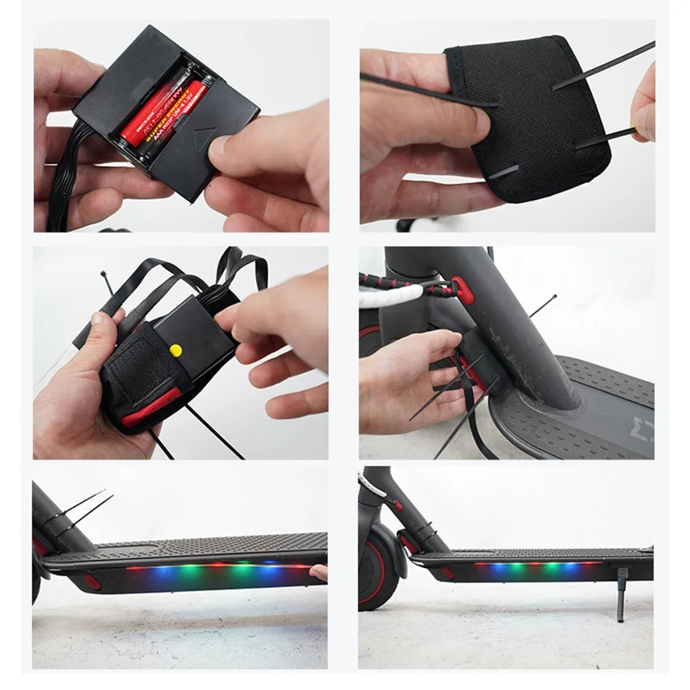 Colorful LED Strip Flashlight Bar Lamp For Xiaomi M365 M187 1S Pro 2 Electric Scooter Skateboard Waterproof Night Light Belt
Colorful LED Strip Flashlight Bar Lamp For Xiaomi M365 M187 1S Pro 2 Electric Scooter Skateboard Waterproof Night Light Belt