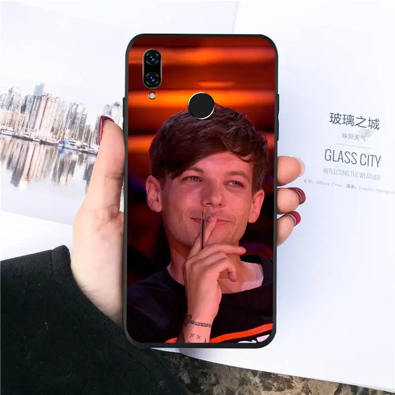 

Louis Tomlinson one direction band Phone Case For Huawei honor Mate P 10 20 30 40 Pro 10i 9 10 20 8 x Lite shell funda coque