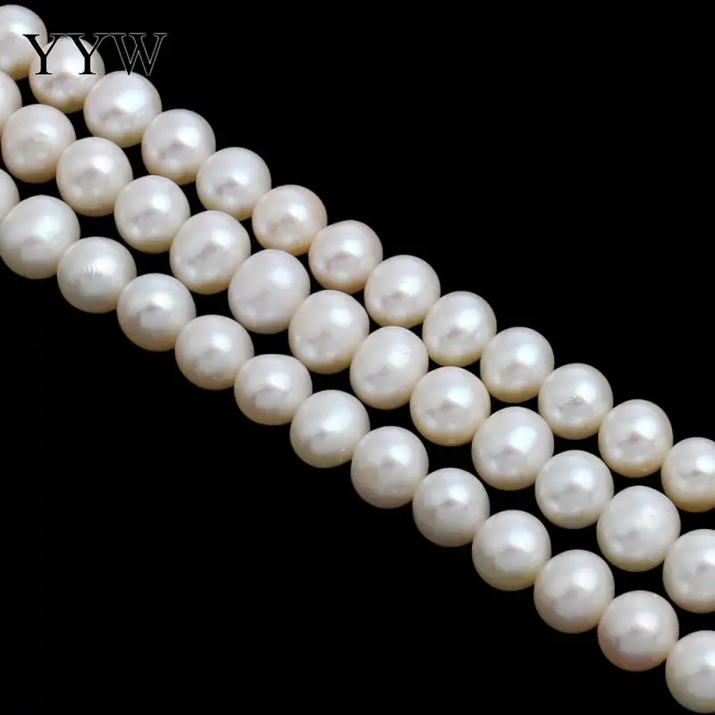 Natural White Grade AA 7-8mm Cultured Potato Freshwater Pearl Beads 0.8mm Hole 15.5Inch/Strand for DIY Bracelet Necklace Jewelry
Natural White Grade AA 7-8mm Cultured Potato Freshwater Pearl Beads 0.8mm Hole 15.5Inch/Strand for DIY Bracelet Necklace Jewelry