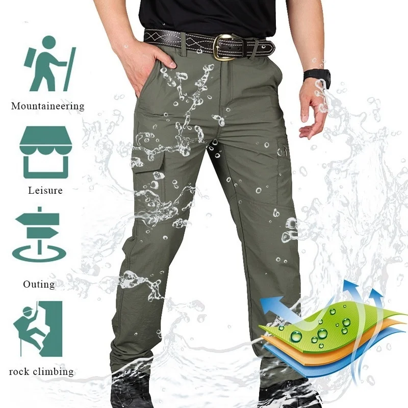 Men's Casual Cargo Pants Outdoor Hiking Pant Army Tactical Sweatpants Breathable Lightweight Military Quick Dry Trousers
Men's Casual Cargo Pants Outdoor Hiking Pant Army Tactical Sweatpants Breathable Lightweight Military Quick Dry Trousers
