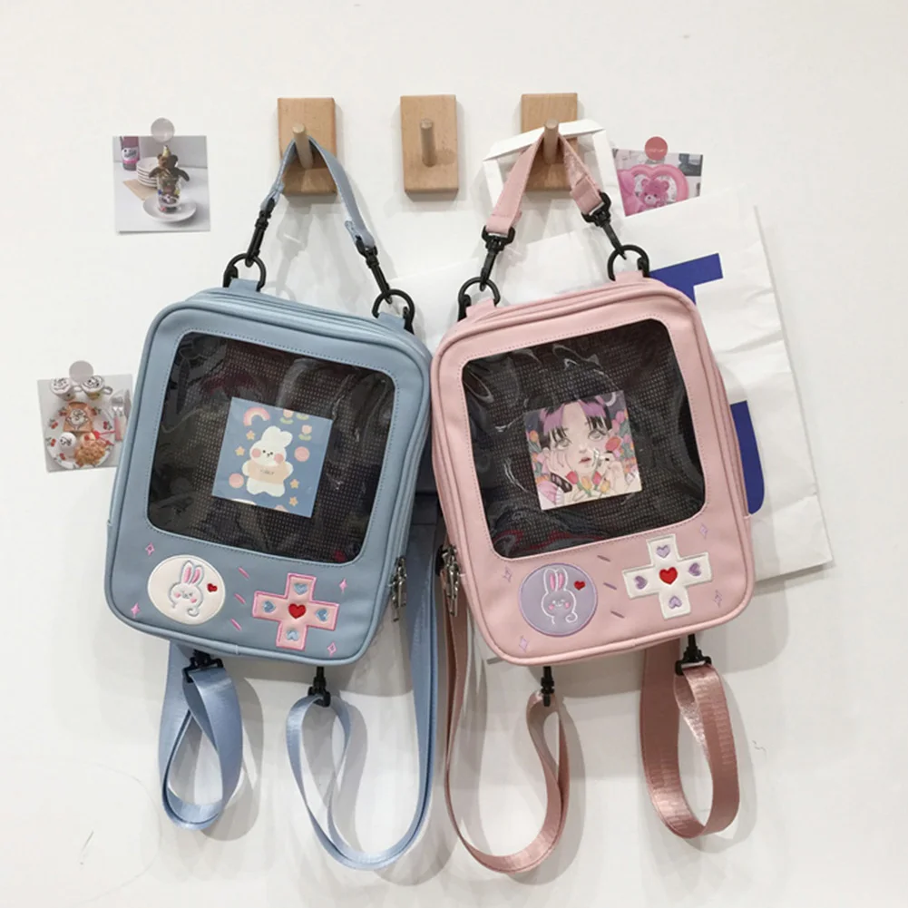 Ladies Fashion Transparent Backpacks for Women 2021 Fashion Casual Preppy Style Ladies Hit Color Large Knapsacks
Ladies Fashion Transparent Backpacks for Women 2021 Fashion Casual Preppy Style Ladies Hit Color Large Knapsacks
