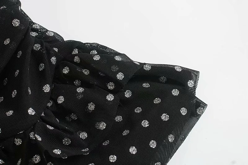 Elegant Women Polka Dot Mesh Patchwork Dress 2021 Fashion Ladies Sheath Draped Dress Sweet Female Chic Cascading Ruffles Dresses
Elegant Women Polka Dot Mesh Patchwork Dress 2021 Fashion Ladies Sheath Draped Dress Sweet Female Chic Cascading Ruffles Dresses