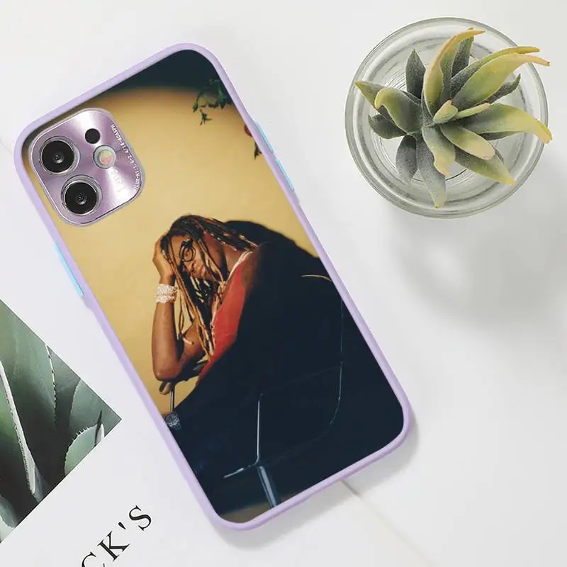Young Thug Phone Case For iPhone 12 11 Mini Pro XR XS Max 7 8 Plus X Matte transparent Purple Back Cover
Young Thug Phone Case For iPhone 12 11 Mini Pro XR XS Max 7 8 Plus X Matte transparent Purple Back Cover