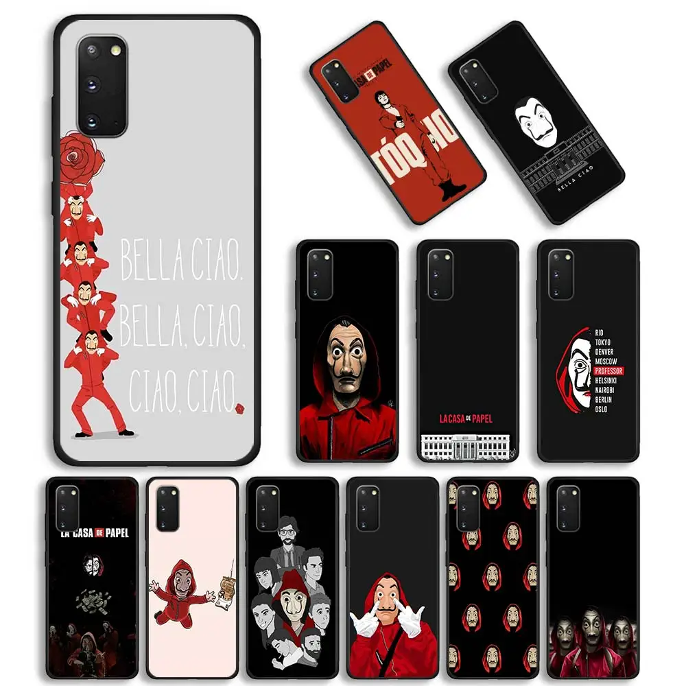 Money Heist For Samsung Galaxy S20 S21 FE S10 S9 S8 Plus Phone Case for Galaxy S21 Ultra 5G S10 Lite S10E S7 Edge Soft Cover
Money Heist For Samsung Galaxy S20 S21 FE S10 S9 S8 Plus Phone Case for Galaxy S21 Ultra 5G S10 Lite S10E S7 Edge Soft Cover