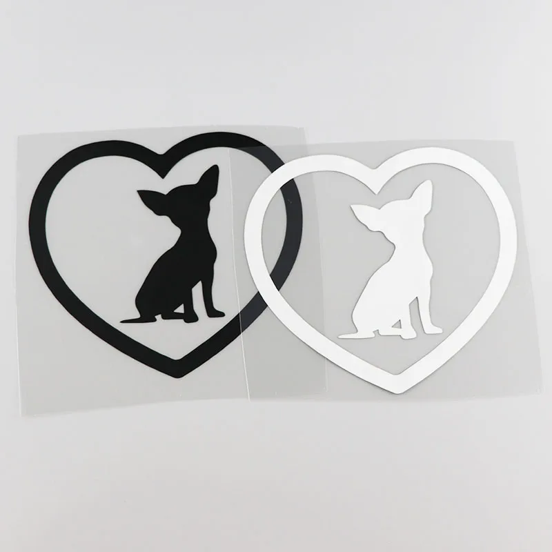 

Автомобильный Стайлинг виниловая клейкая лента наклейка милая собака семья питомец Авто Окно тело наклейка