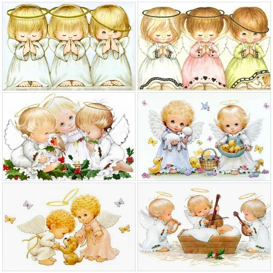 Diamond Painting Cartoon Angels Wall Art Diy Christmas Gift Diamond Embroidery Mosaic Needlework Full Square Home Decor Jq520
Diamond Painting Cartoon Angels Wall Art Diy Christmas Gift Diamond Embroidery Mosaic Needlework Full Square Home Decor Jq520