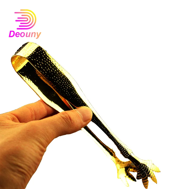 DEOUNY Round Ice Hockey Ice Tongs Wine Stainless Steel Cocktail Bar Home Creative Grain Ice Cube Tool Silver 7" Overall Length
DEOUNY Round Ice Hockey Ice Tongs Wine Stainless Steel Cocktail Bar Home Creative Grain Ice Cube Tool Silver 7" Overall Length
