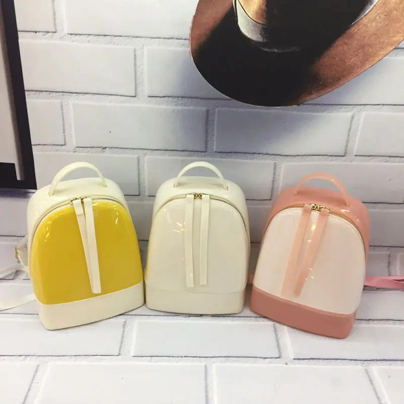 2020 26Colors Jelly Backpacks Children Waterproof PVC School Bags Plastic Silicone Women Shoulder Bags Girls Patchwork Rucksacks
2020 26Colors Jelly Backpacks Children Waterproof PVC School Bags Plastic Silicone Women Shoulder Bags Girls Patchwork Rucksacks