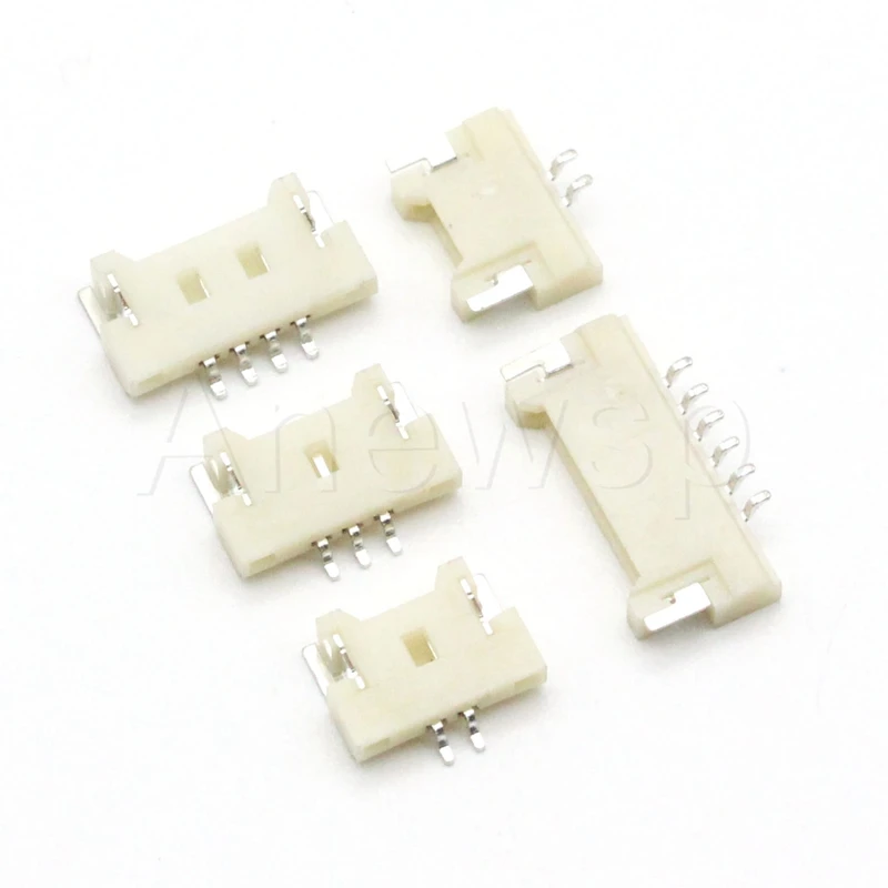 

10PCS MICRO JST 1.25mm Pitch Connector MX1.25 51146 Ultra-thin Type SMD Horizontal Socket 2P 3P 4P 5P 6P 7P 8P 9P 10P 11P 12P