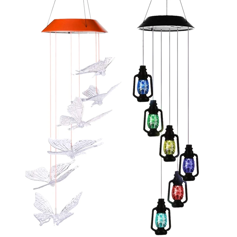 2 Pcs Wind Chime,Solar Lights Chimes,Wind Chimes Led/Solar Wind Chime Outdoor Decor
2 Pcs Wind Chime,Solar Lights Chimes,Wind Chimes Led/Solar Wind Chime Outdoor Decor