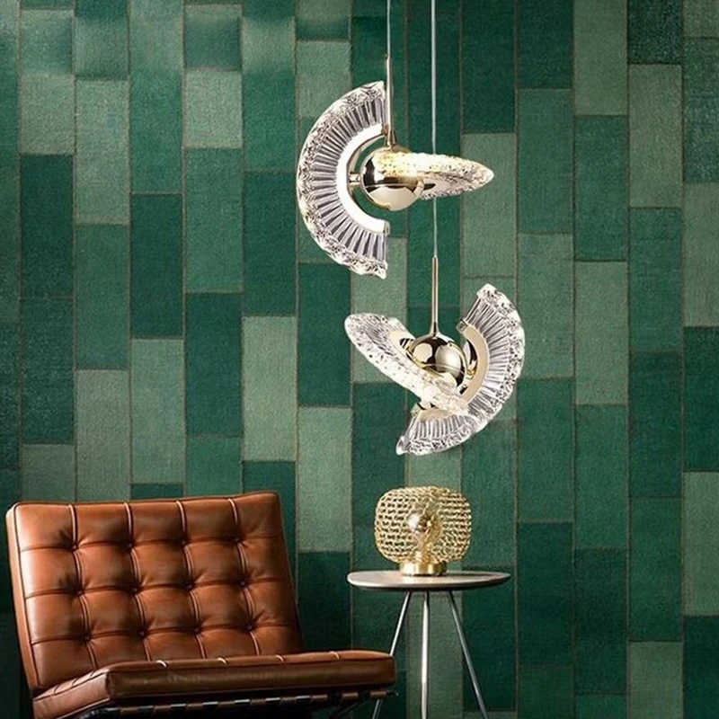 Modern Dining room living room stairs rotary chandelier bedroom bedside table ceiling decoration lighting bar Chandelier
Modern Dining room living room stairs rotary chandelier bedroom bedside table ceiling decoration lighting bar Chandelier