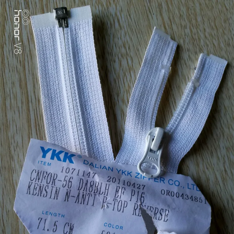 10Pcs/lot Cheap Long Ykk Nylon Coil Zipper White Open End for Clothing Jacket Sewing Accessories Wholesale
10Pcs/lot Cheap Long Ykk Nylon Coil Zipper White Open End for Clothing Jacket Sewing Accessories Wholesale