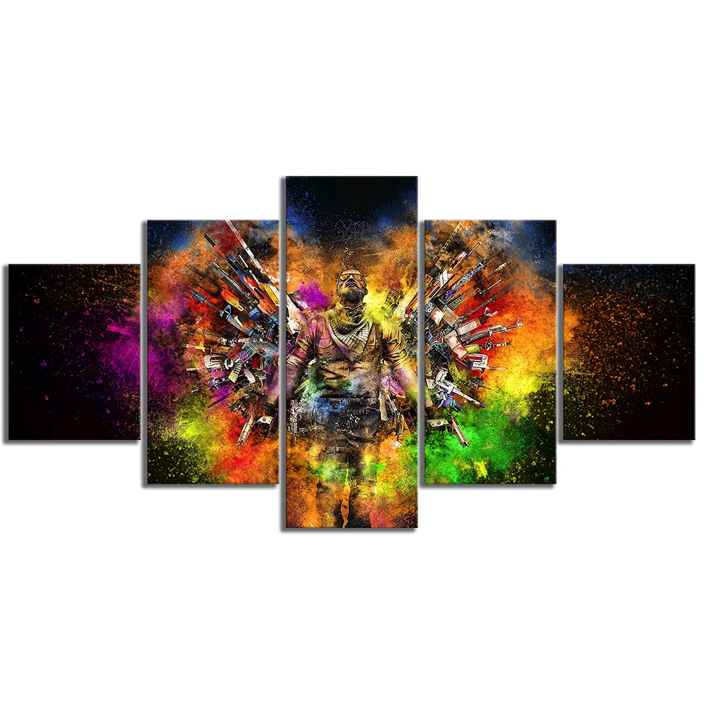 Home Decor Canvas Painting Pictures 5 Panel Counter Striker Global Offensive Weapons Game Wall Art Prints Modular Poster Bedroom
Home Decor Canvas Painting Pictures 5 Panel Counter Striker Global Offensive Weapons Game Wall Art Prints Modular Poster Bedroom