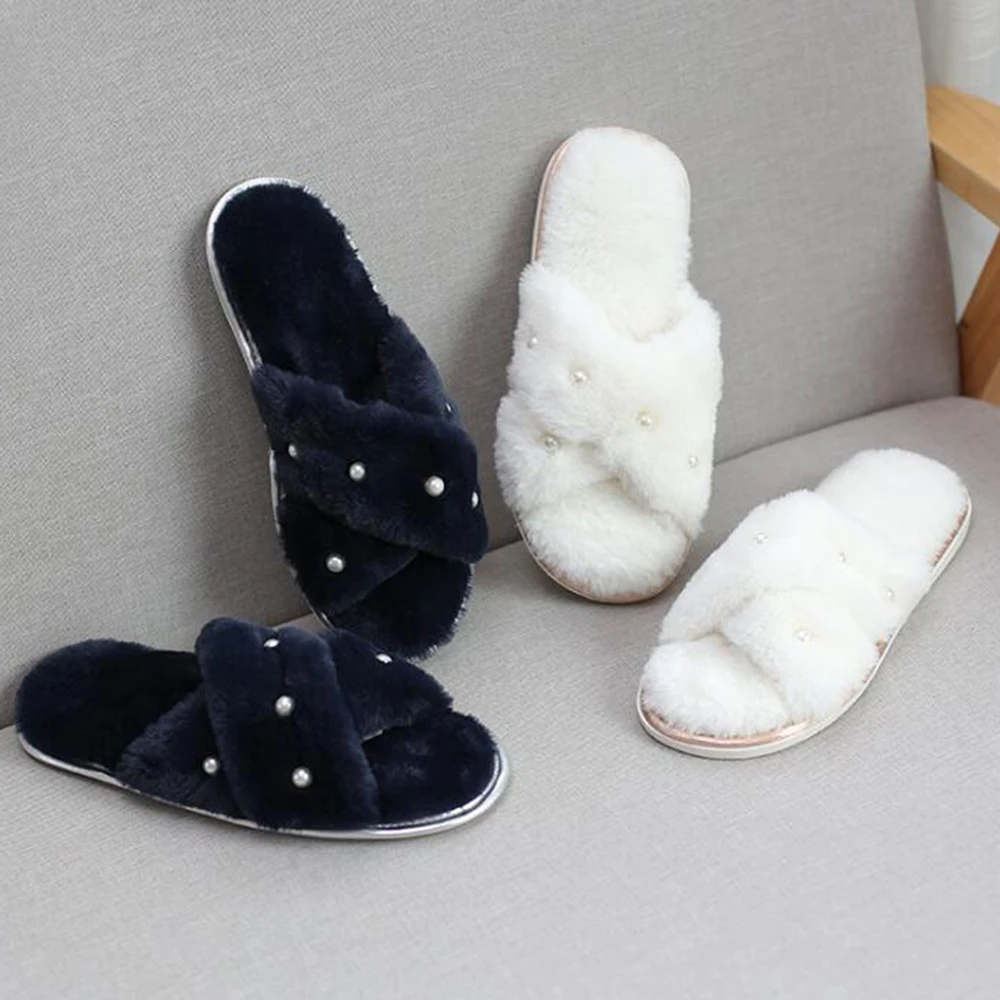 Winter women's slippers warm household slippers cross soft plush fluffy female open-toed slippers fashion women slippers ww23
Winter women's slippers warm household slippers cross soft plush fluffy female open-toed slippers fashion women slippers ww23