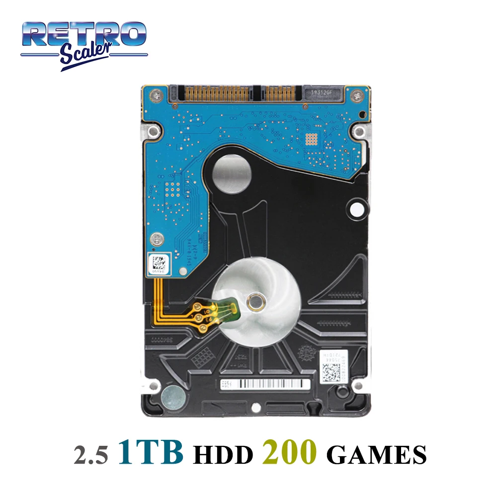 2 5 "1 ТБ/2 ТБ жесткие диски SATA HDD с 200/400 ps2 игры для PS2 игровой консоли|Жёсткие и