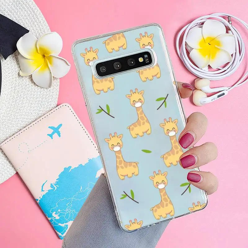 Cute Cartoon Giraffe Phone Case Transparent for samsung A 21s 50 71 S 8 9 20 20fe note 10 20 ultra plus
Cute Cartoon Giraffe Phone Case Transparent for samsung A 21s 50 71 S 8 9 20 20fe note 10 20 ultra plus