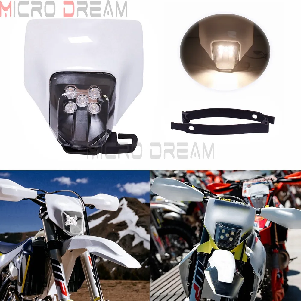 2017-2019 12V LED Headlight Enduro MX Dual Sport Front Lighting for FE TE 150 250 300 350 450 501 250i 300i Supermoto Head Light
2017-2019 12V LED Headlight Enduro MX Dual Sport Front Lighting for FE TE 150 250 300 350 450 501 250i 300i Supermoto Head Light