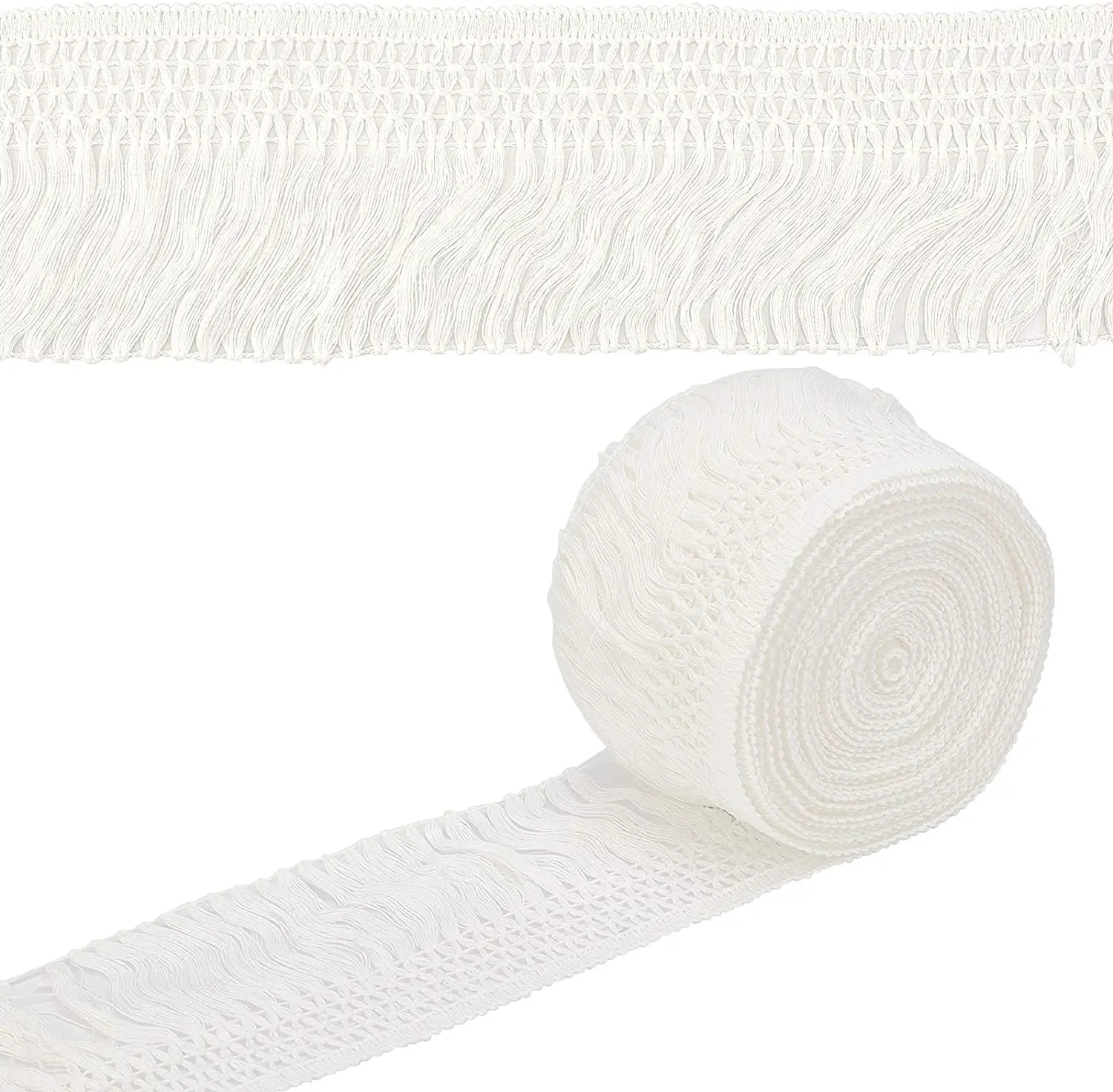 Хлопковая бахрома с узлом, ширина 4,3 дюйма, 20 ярдов, хлопковая бахрома с кисточкой для шитья, украшение «сделай сам», навес для платья, бахром... 
Хлопковая бахрома с узлом, ширина 4,3 дюйма, 20 ярдов, хлопковая бахрома с кисточкой для шитья, украшение «сделай сам», навес для платья, бахром...