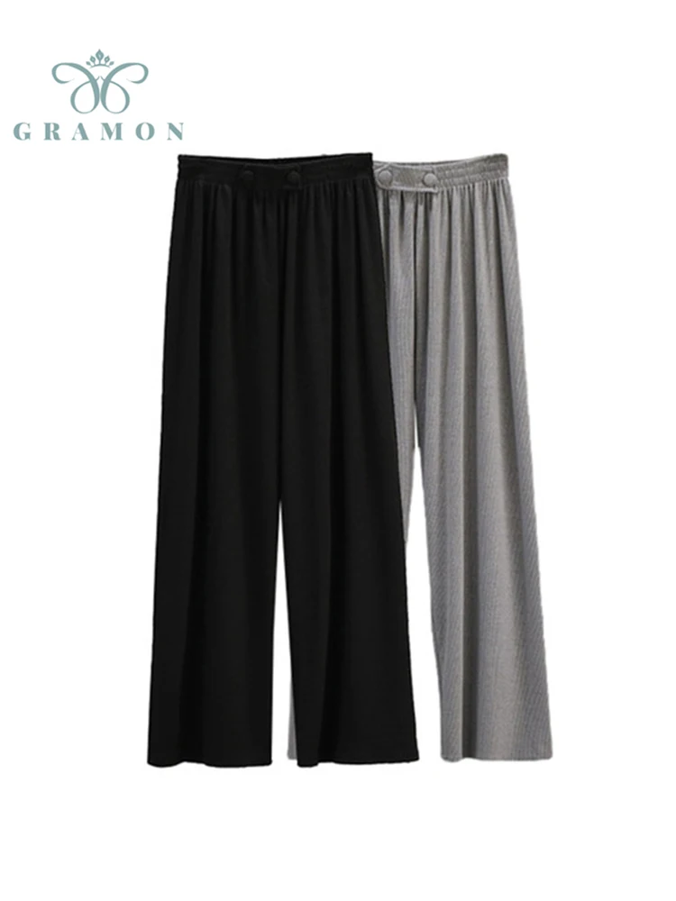 Sweatpants For Women Autumn New Baggy Korean Fashion Oversize Sports Pants Solid High Waist Trousers Female Joggers Streetwear
Sweatpants For Women Autumn New Baggy Korean Fashion Oversize Sports Pants Solid High Waist Trousers Female Joggers Streetwear