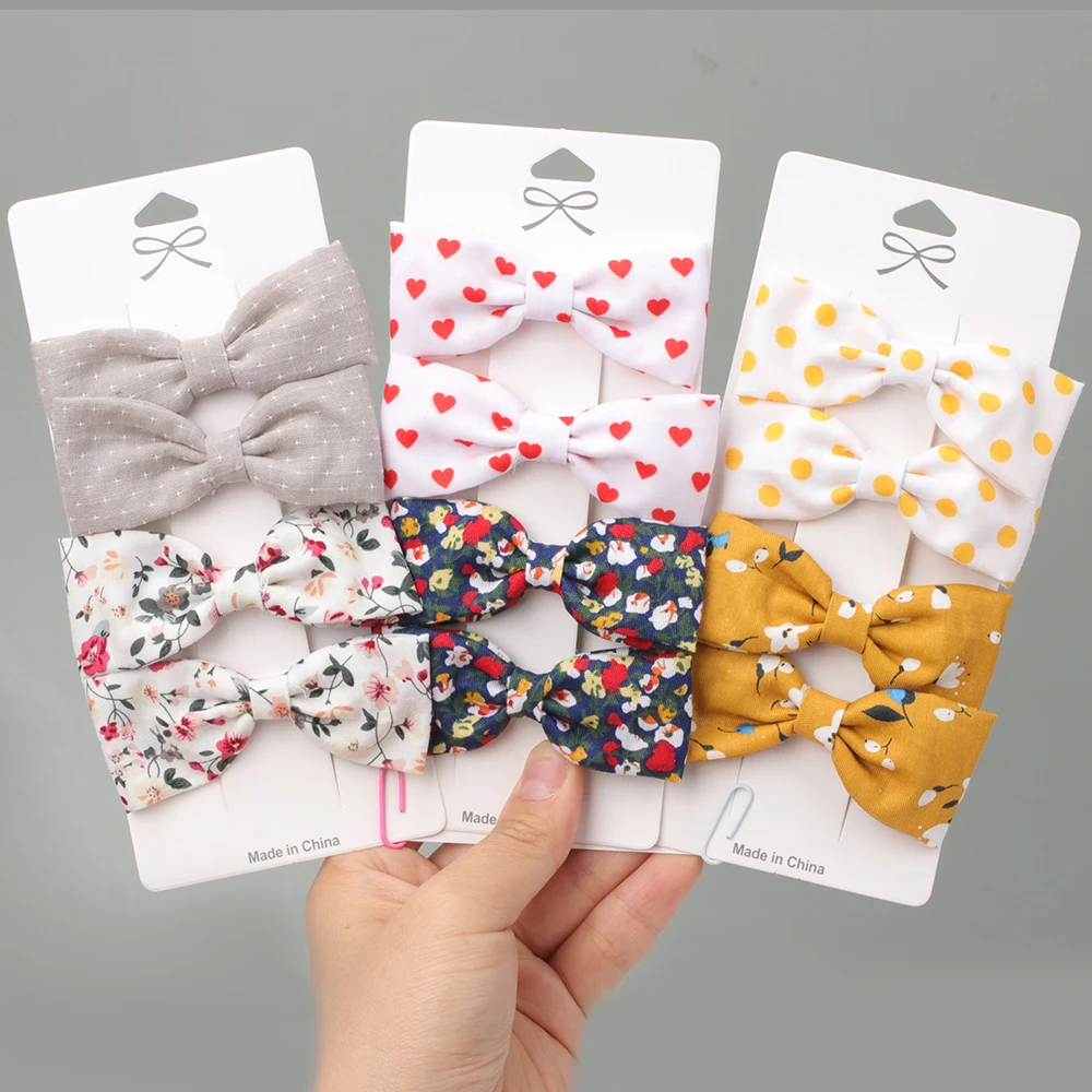 4/2 Pieces/Set Baby Girls Cotton Linen Leopard Hair Clips Barrettes Safty Printed Bowknot Hairpins Headwear Hair Accessories
4/2 Pieces/Set Baby Girls Cotton Linen Leopard Hair Clips Barrettes Safty Printed Bowknot Hairpins Headwear Hair Accessories