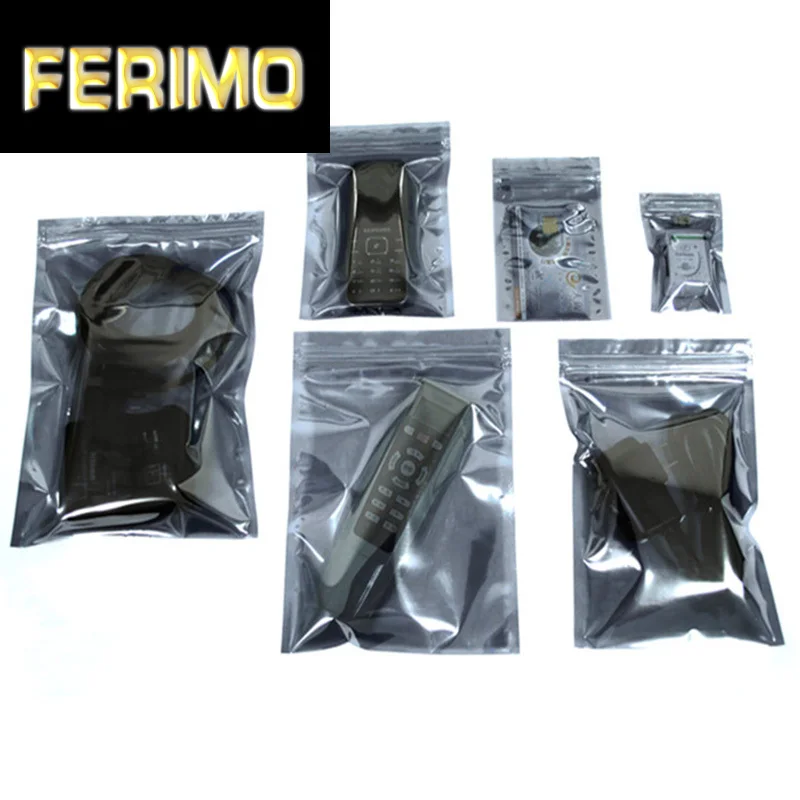 50pcs Anti Static Shielding Ziplock Bag ESD Anti-static Instruments Pack Pouches Waterproof Self Seal Antistatic Bag
50pcs Anti Static Shielding Ziplock Bag ESD Anti-static Instruments Pack Pouches Waterproof Self Seal Antistatic Bag