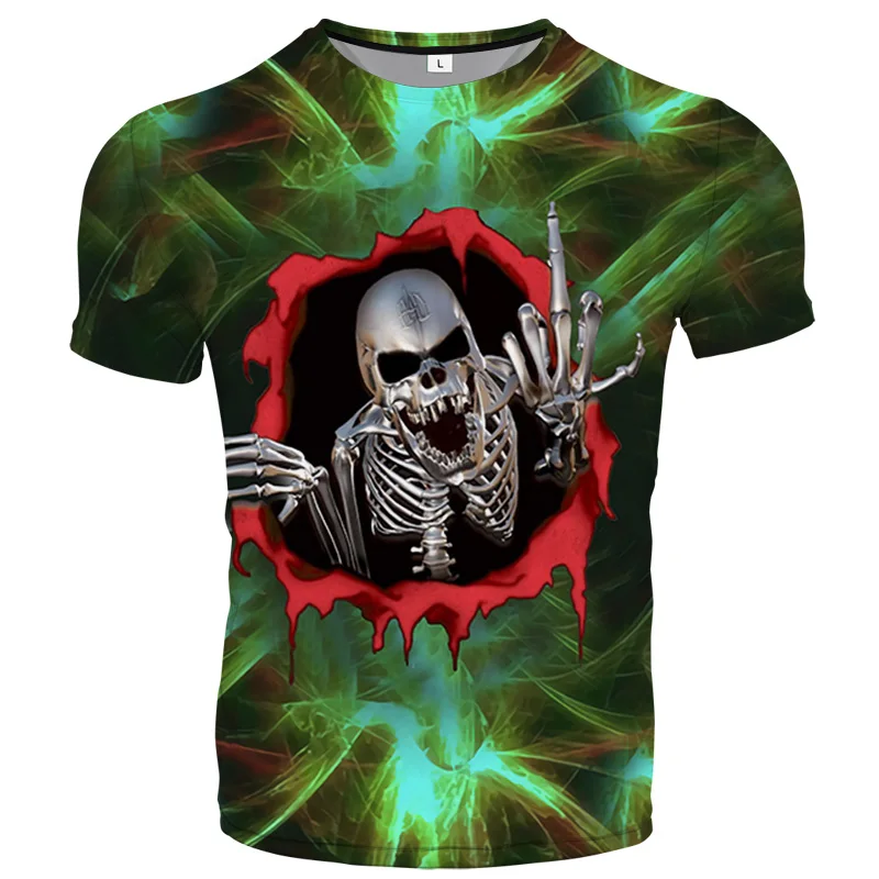 Green Skull style Harajuku Mr. z Men's 3D ink printing T-shirt 2021Summer interest funny S-6XL man tops Short T short sleeve
Green Skull style Harajuku Mr. z Men's 3D ink printing T-shirt 2021Summer interest funny S-6XL man tops Short T short sleeve
