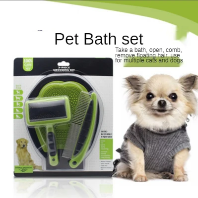 3 PCS Dog Pet Grooming Glove Silicone Cats Brush Comb Deshedding Hair Gloves Dogs Bath Cleaning Supplies Animal Combs by Clean
3 PCS Dog Pet Grooming Glove Silicone Cats Brush Comb Deshedding Hair Gloves Dogs Bath Cleaning Supplies Animal Combs by Clean