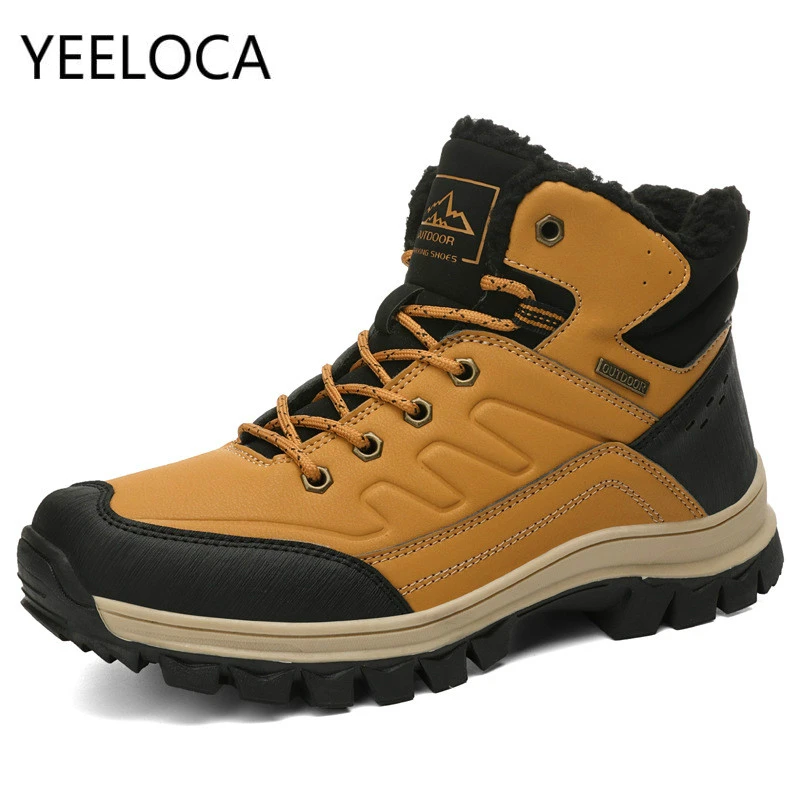 New Men Boots Anti-Skidding Leather Shoes Men Popular Comfy Desert Boots Winter Short Plush Snowboots Durable Outsole Size 39-46
New Men Boots Anti-Skidding Leather Shoes Men Popular Comfy Desert Boots Winter Short Plush Snowboots Durable Outsole Size 39-46