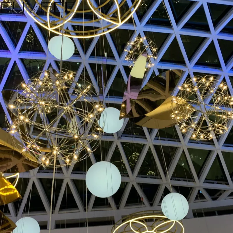Spark Ball LED Pendant Light Stainless Steel Pendant Lamps Firework Ball Home Deco Lighting Kitchen Fixture Stainless Steel
Spark Ball LED Pendant Light Stainless Steel Pendant Lamps Firework Ball Home Deco Lighting Kitchen Fixture Stainless Steel
