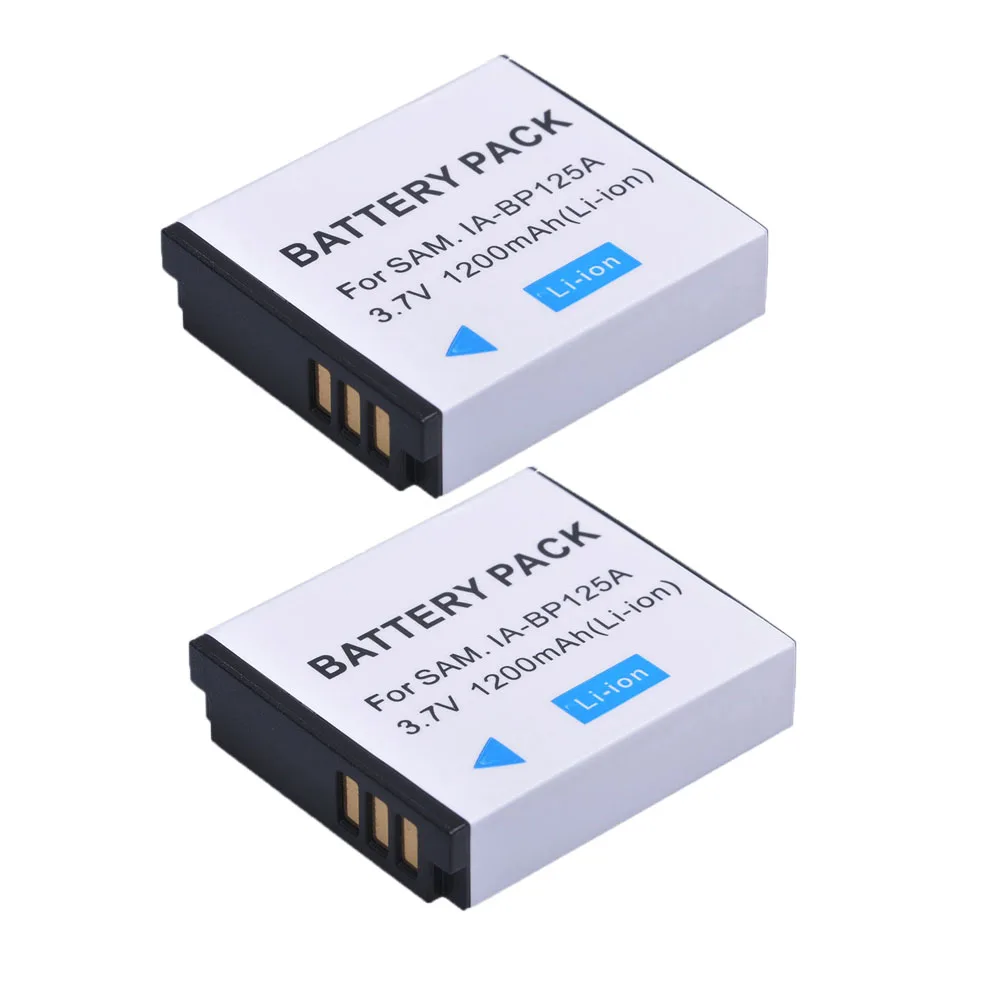 2X 1200mAH IA-BP125A IA BP125A BP125A Rechargeable Camera Battery for Samsung HMX-QF20,HMX-QF30,HMX-QF300,HMX-M20,HMX-Q10,HMX-Q1
2X 1200mAH IA-BP125A IA BP125A BP125A Rechargeable Camera Battery for Samsung HMX-QF20,HMX-QF30,HMX-QF300,HMX-M20,HMX-Q10,HMX-Q1