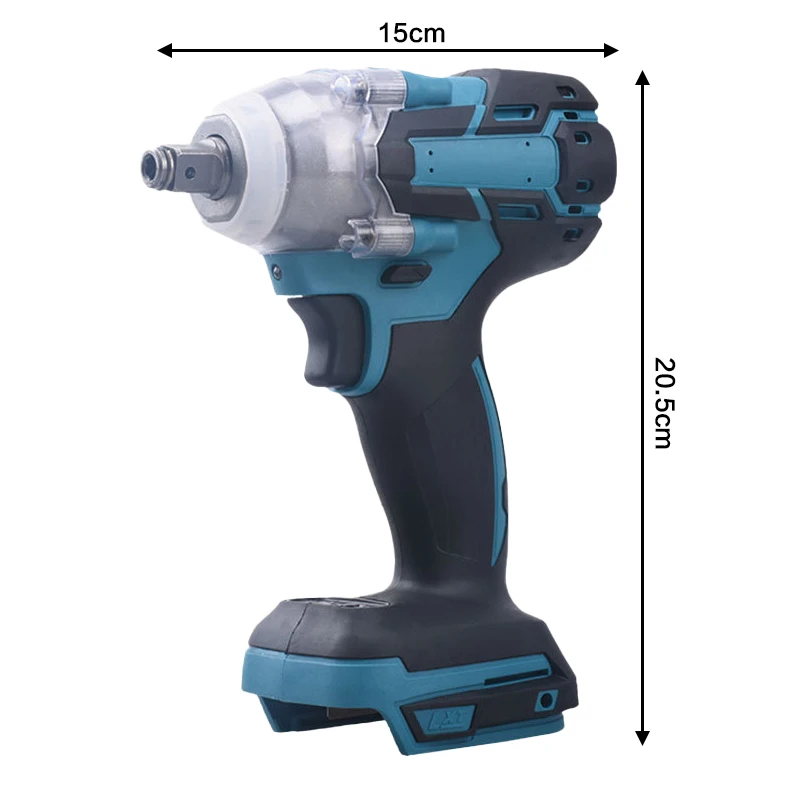 18V Brushless Electric Wrench Impact Socket 520Nm Hand Drill Installation 1/2 Socket Wrench Power Tool For 18V Makita Battery
18V Brushless Electric Wrench Impact Socket 520Nm Hand Drill Installation 1/2 Socket Wrench Power Tool For 18V Makita Battery