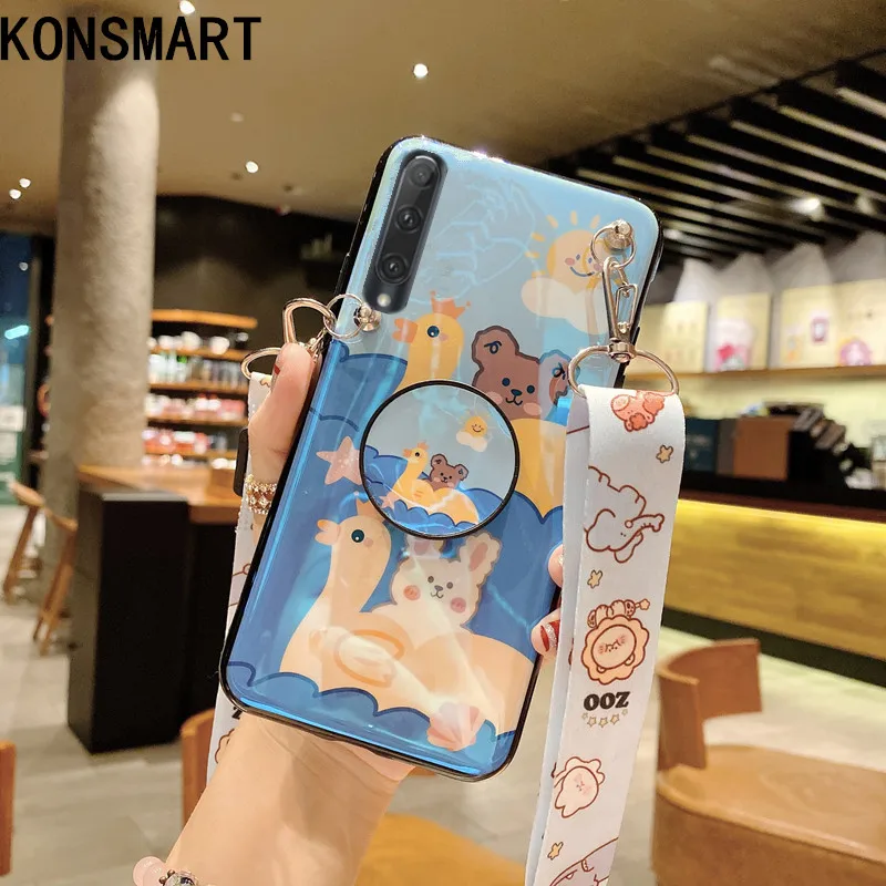 KONSMART Honor 30i чехол с мультяшным милым медведем для телефона Huawei 30I 2020 модный