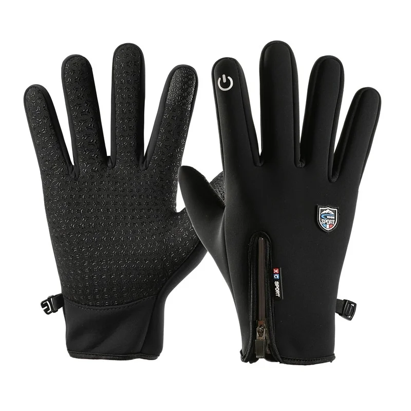 

Универсальные плюшевые теплые перчатки для мужчин и женщин на осень и зиму уличные лыжные перчатки для вождения зимние перчатки рабочие пе...
