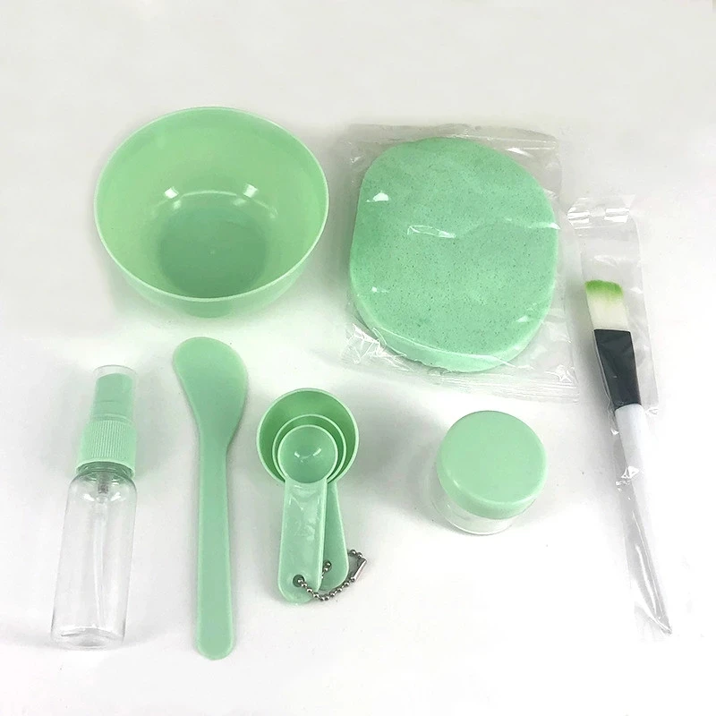 

9Pcs/Set DIY Face Mask Mixing Bowl Set Mask Brush Mixing Stick Spoon Facial Skin Care Mask Tools Kit Girl Women Beauty Supplies