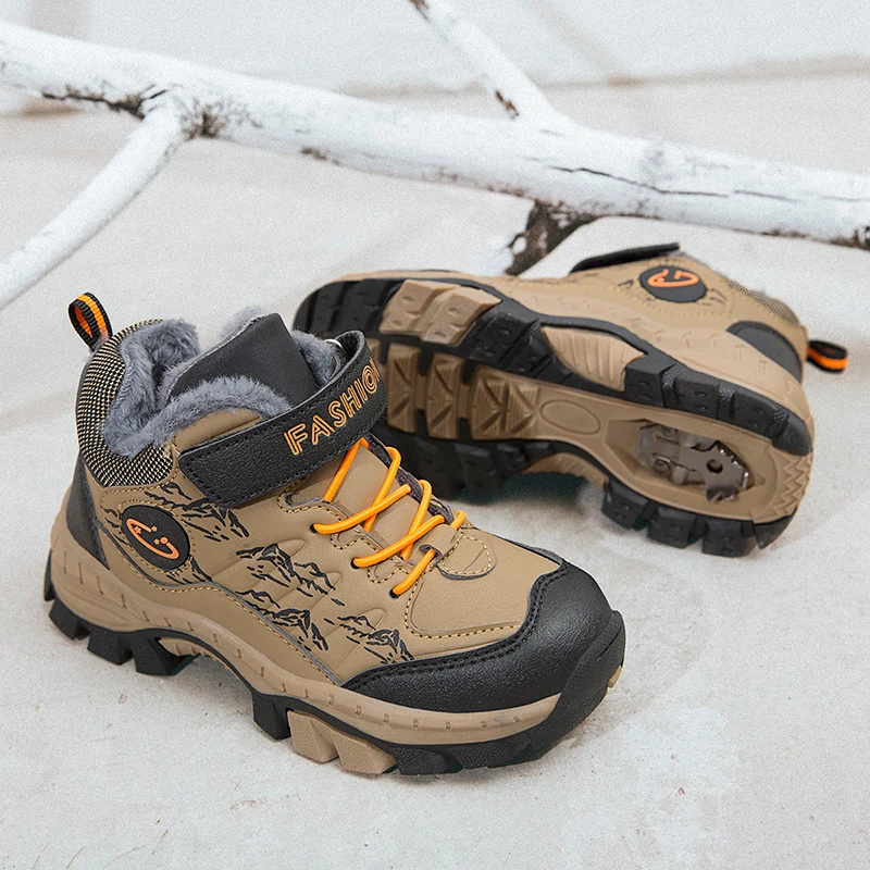 Teenage Boots Winter Hiking Shoes Children Shoes Non-slip Sports ShoesTeenagers Mountain Climbing Trekking Sneakers
Teenage Boots Winter Hiking Shoes Children Shoes Non-slip Sports ShoesTeenagers Mountain Climbing Trekking Sneakers