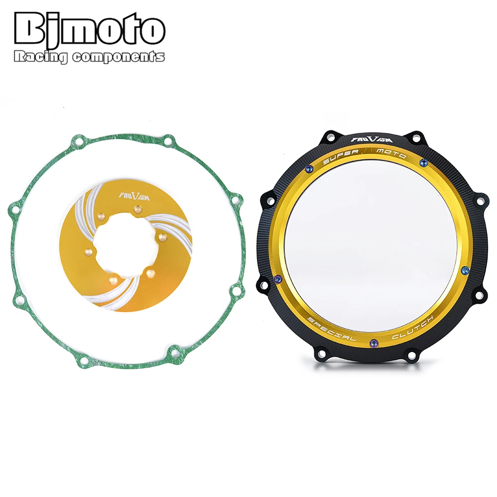 BJMOTO For Yamaha Vmax 1700 2009-2020 Motorcycle CNC Racing Clear Clutch Cover & Spring Retainer R
BJMOTO For Yamaha Vmax 1700 2009-2020 Motorcycle CNC Racing Clear Clutch Cover & Spring Retainer R