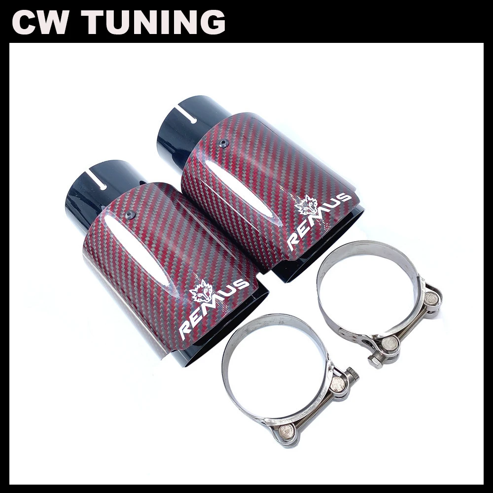 1 шт. Глянцевая красная углеволоконная нержавеющая сталь универсальный автомобильный глушитель выхлопной трубы труба из углеродного волок... 
1 шт. Глянцевая красная углеволоконная нержавеющая сталь универсальный автомобильный глушитель выхлопной трубы труба из углеродного волок...