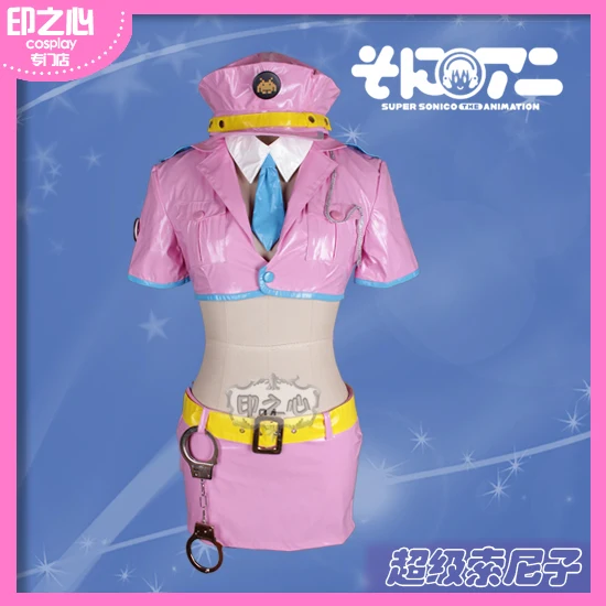 Аниме Супер Sonico анимация SUPERSONICO костюмы для косплея Горячая сексуальная
