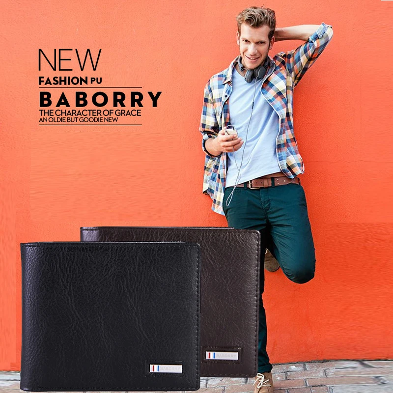 Hot Sale 2022 Men Wallets Solid Color Pu Leather Multi Card Position Wallet Men Luxury Business Wallet Card Holder Soft Coin Bag
Hot Sale 2022 Men Wallets Solid Color Pu Leather Multi Card Position Wallet Men Luxury Business Wallet Card Holder Soft Coin Bag