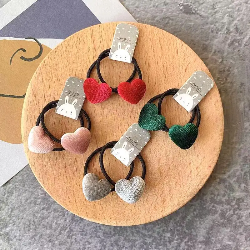 Бархатные резинки для волос в форме сердца, клетки и звезд, 2 шт. 
Бархатные резинки для волос в форме сердца, клетки и звезд, 2 шт.