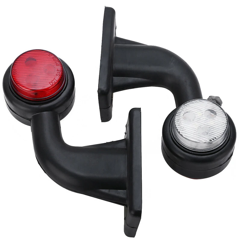 1Pcs 3.5W LED Side Marker Indicator Light Lamp Side Marked Lamp For Truck Lorry Van Trailer Tractor 10-30V Red/White Lights
1Pcs 3.5W LED Side Marker Indicator Light Lamp Side Marked Lamp For Truck Lorry Van Trailer Tractor 10-30V Red/White Lights