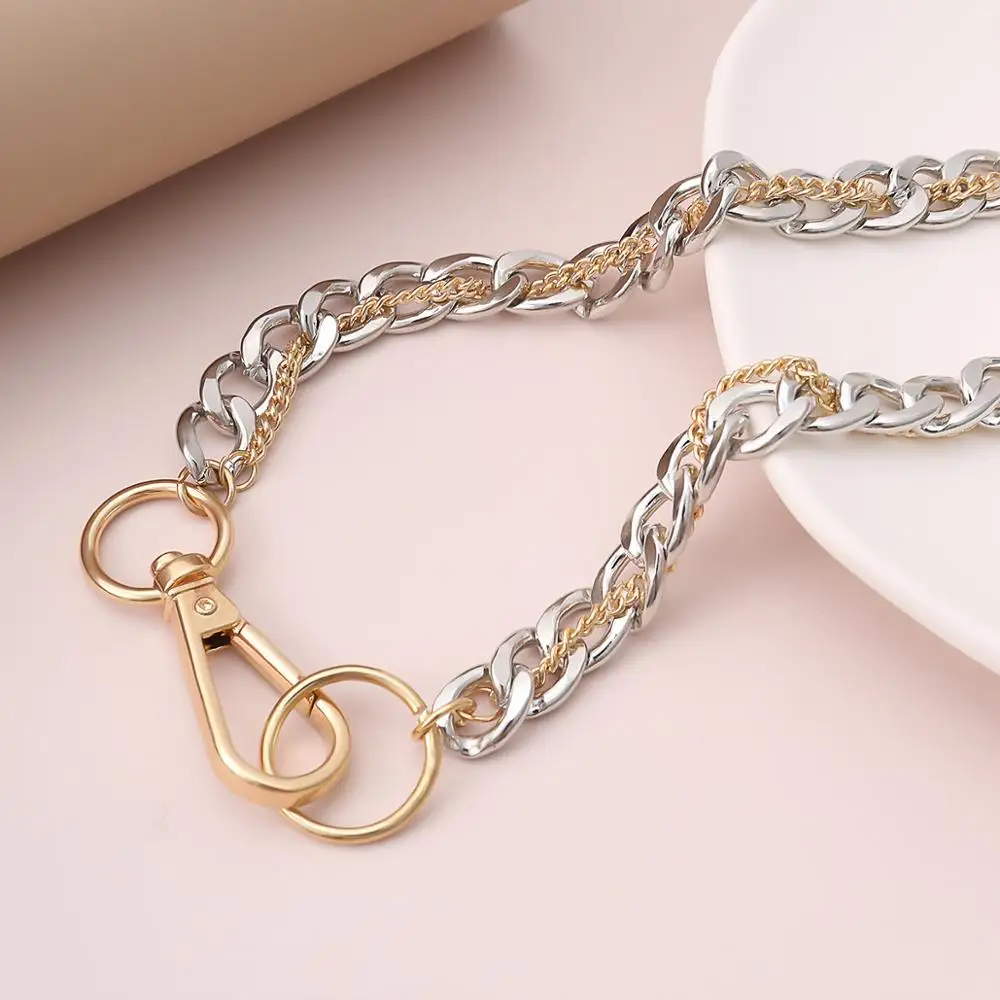 SHIXIN Punk Chunky Cross Chain Big Buckle Pendant Necklace for Women/Men Hip Hop Short Choker Collar Necklaces Statement Jewelry
SHIXIN Punk Chunky Cross Chain Big Buckle Pendant Necklace for Women/Men Hip Hop Short Choker Collar Necklaces Statement Jewelry