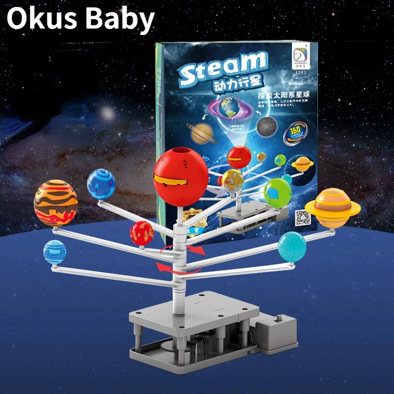 Модель Электрической солнечной системы, игрушки «сделай сам», изучение науки и технологии ребенка, обучающая Солнечная система, планеты, обучающая сборка
Модель Электрической солнечной системы, игрушки «сделай сам», изучение науки и технологии ребенка, обучающая Солнечная система, планеты, обучающая сборка