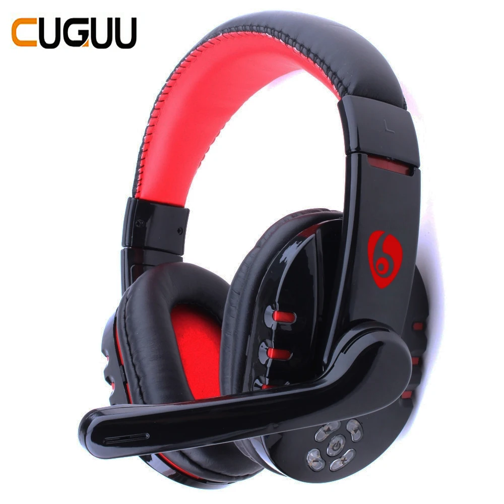 Wireless Bluetooth-Compatible Headphone With Micphone Earphones Bass Music Headset For PS4 Play Station 4 Game PC Chat Computer
Wireless Bluetooth-Compatible Headphone With Micphone Earphones Bass Music Headset For PS4 Play Station 4 Game PC Chat Computer